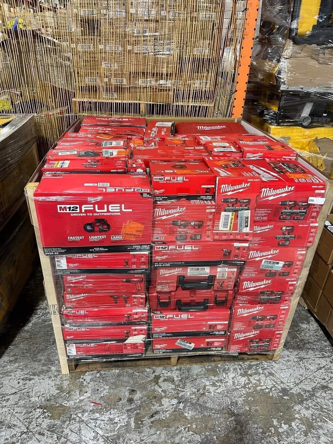  Milwaukee Tools Liquidation Pallets  Online 